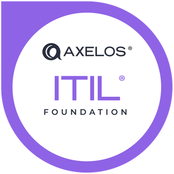 ITIL v3 Foundation badge
